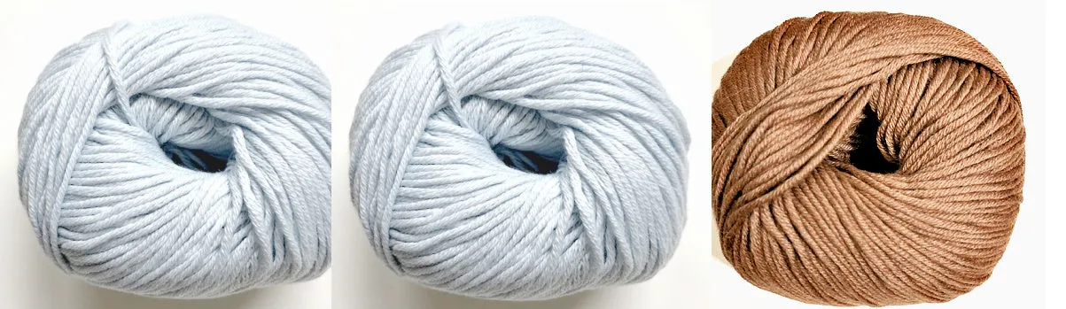 Nissa kerchief, knit kit