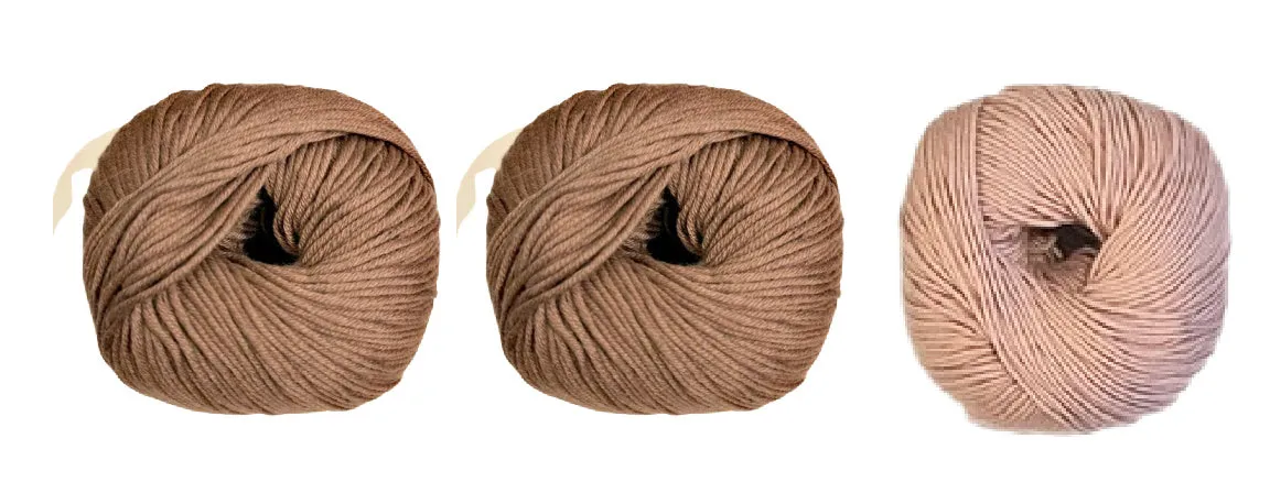 Nissa kerchief, knit kit