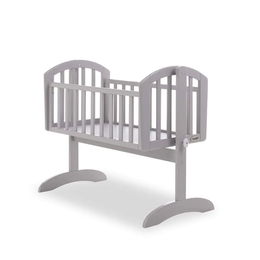 Obaby Sophie Swinging Crib Warm Grey