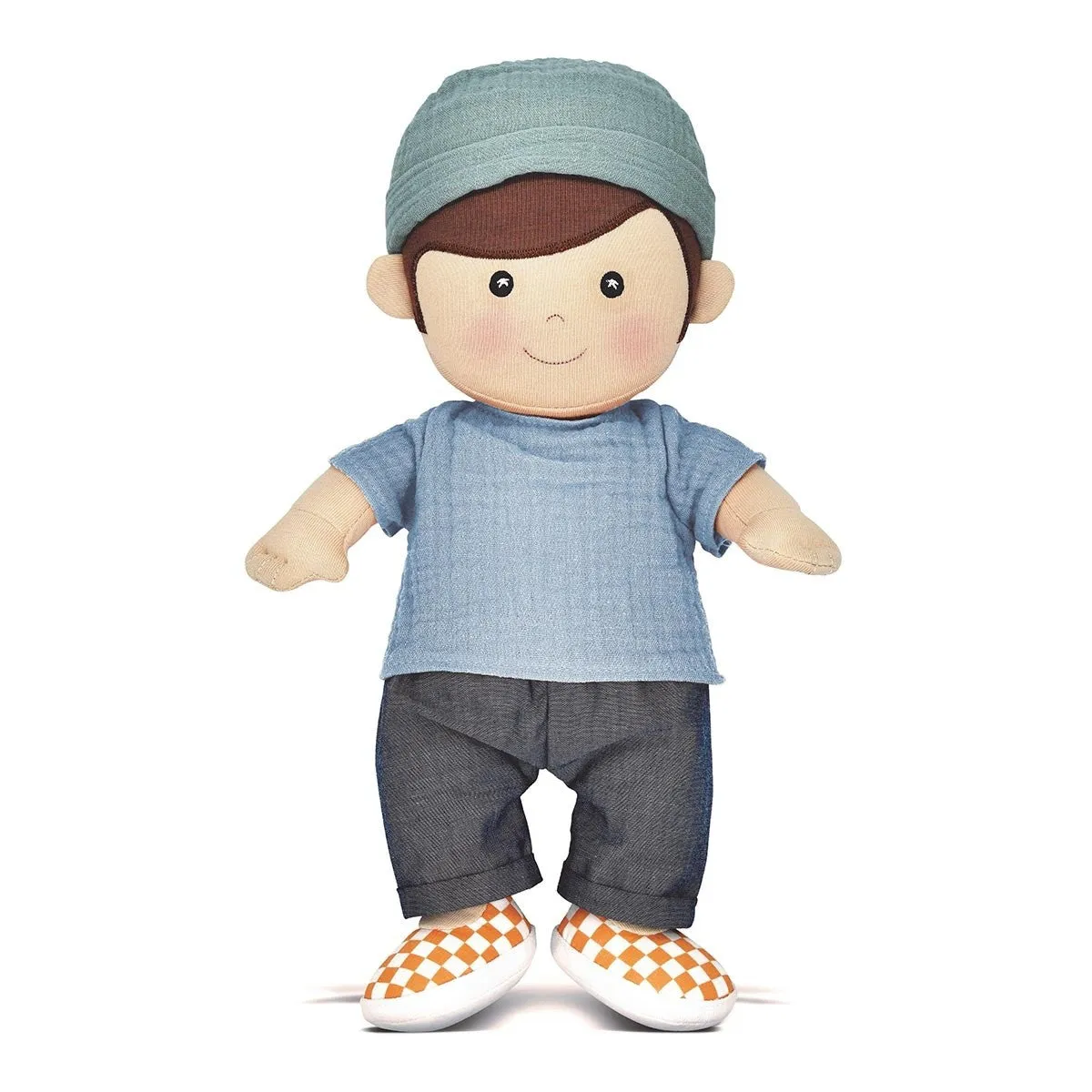 Organic Doll - Theo in Topaz Blue