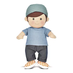Organic Doll - Theo in Topaz Blue