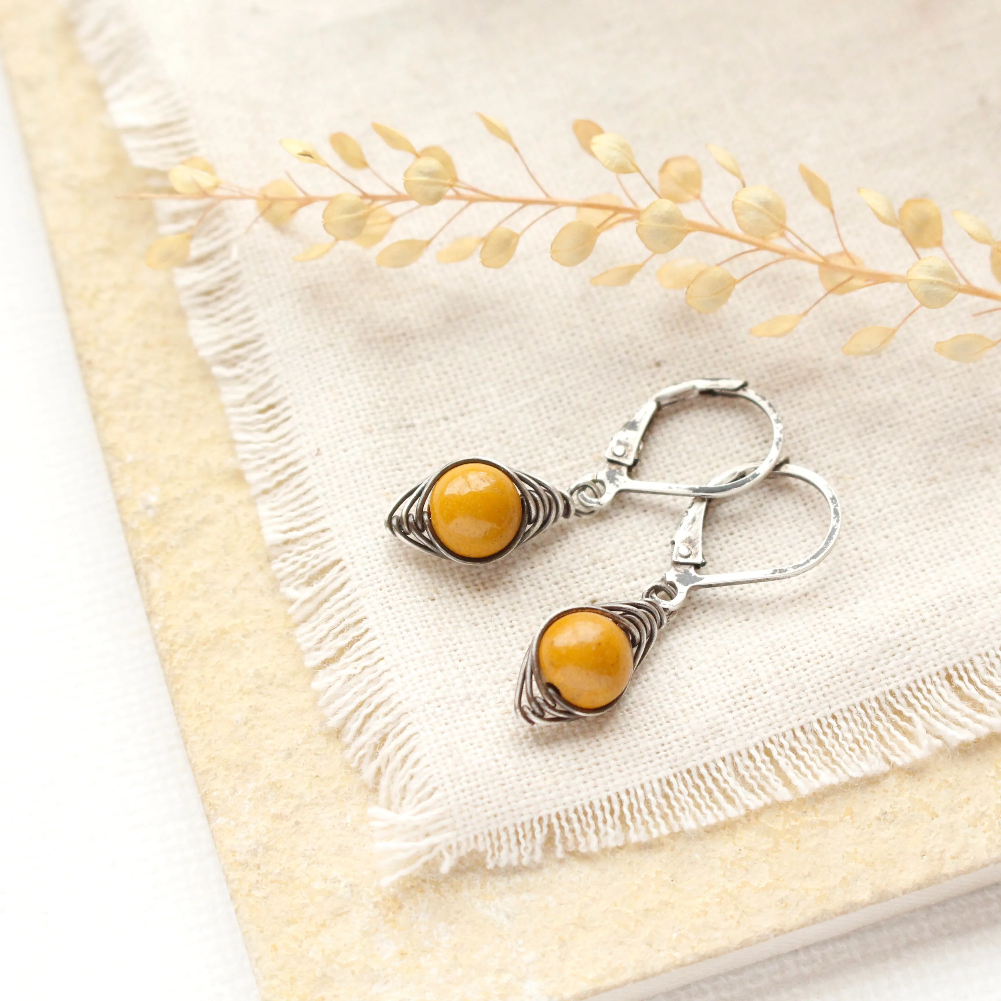 Perfect Wrap Mookaite Earrings