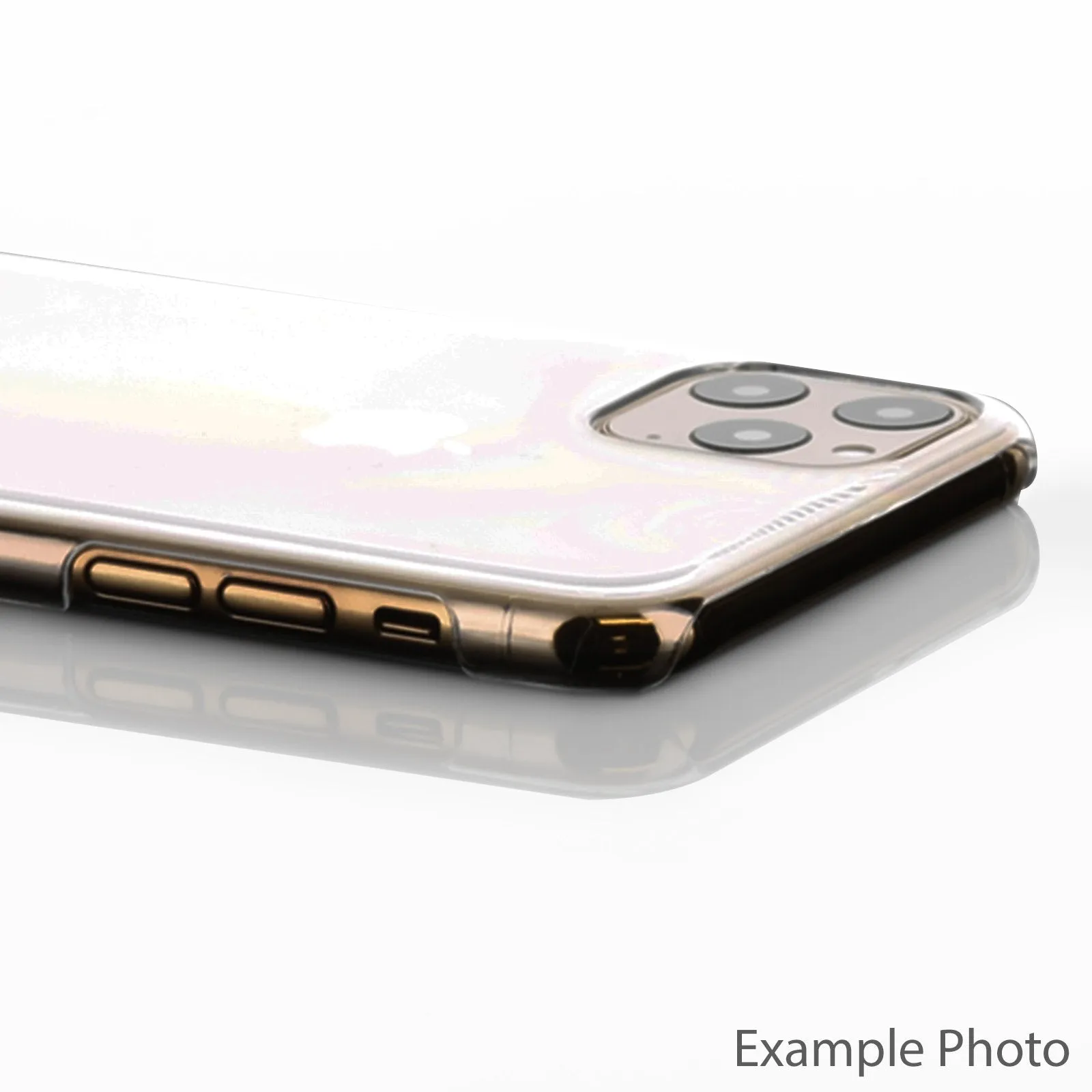 Personalised Huawei Phone Hard Case with Heart Strings and Stylish Pink Text