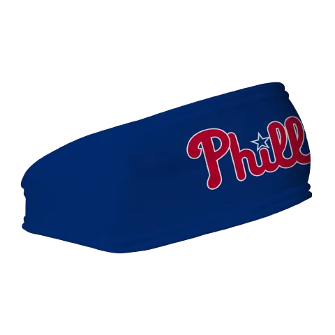 Phillies Fleece Headband: Wordmark