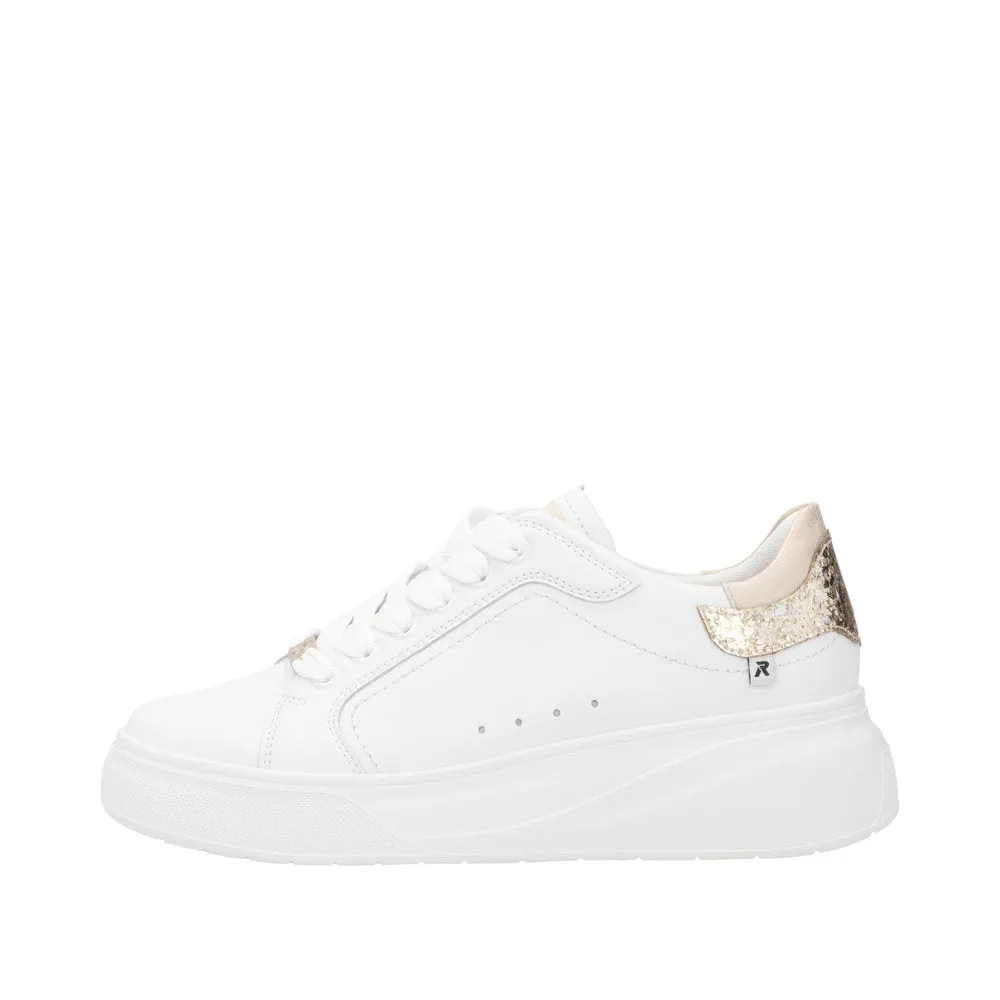 Rieker - W2303-80 - White/Gold/Silver - Shoes