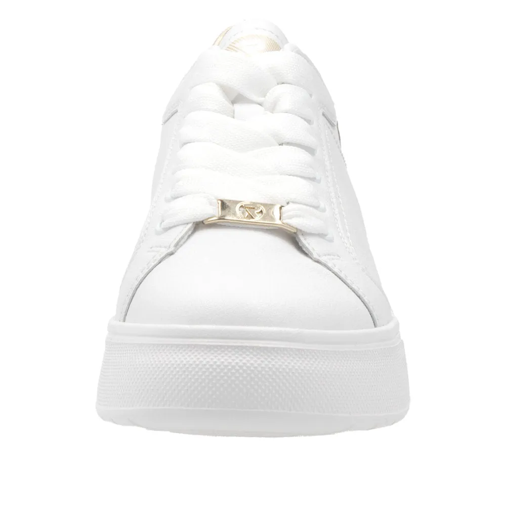 Rieker - W2303-80 - White/Gold/Silver - Shoes