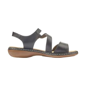 Rieker Women's Regina Sandal - Black