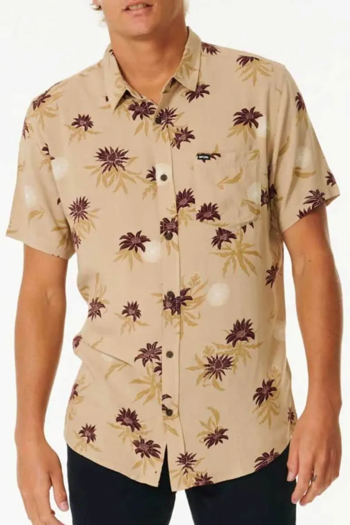 Rip Curl Sun Razed Floral Short Sleeve Shirt