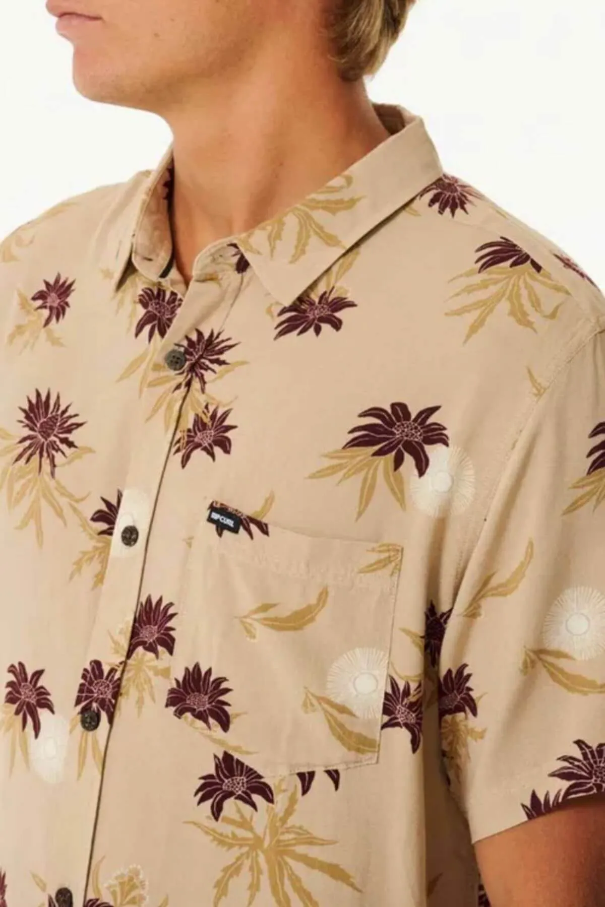 Rip Curl Sun Razed Floral Short Sleeve Shirt