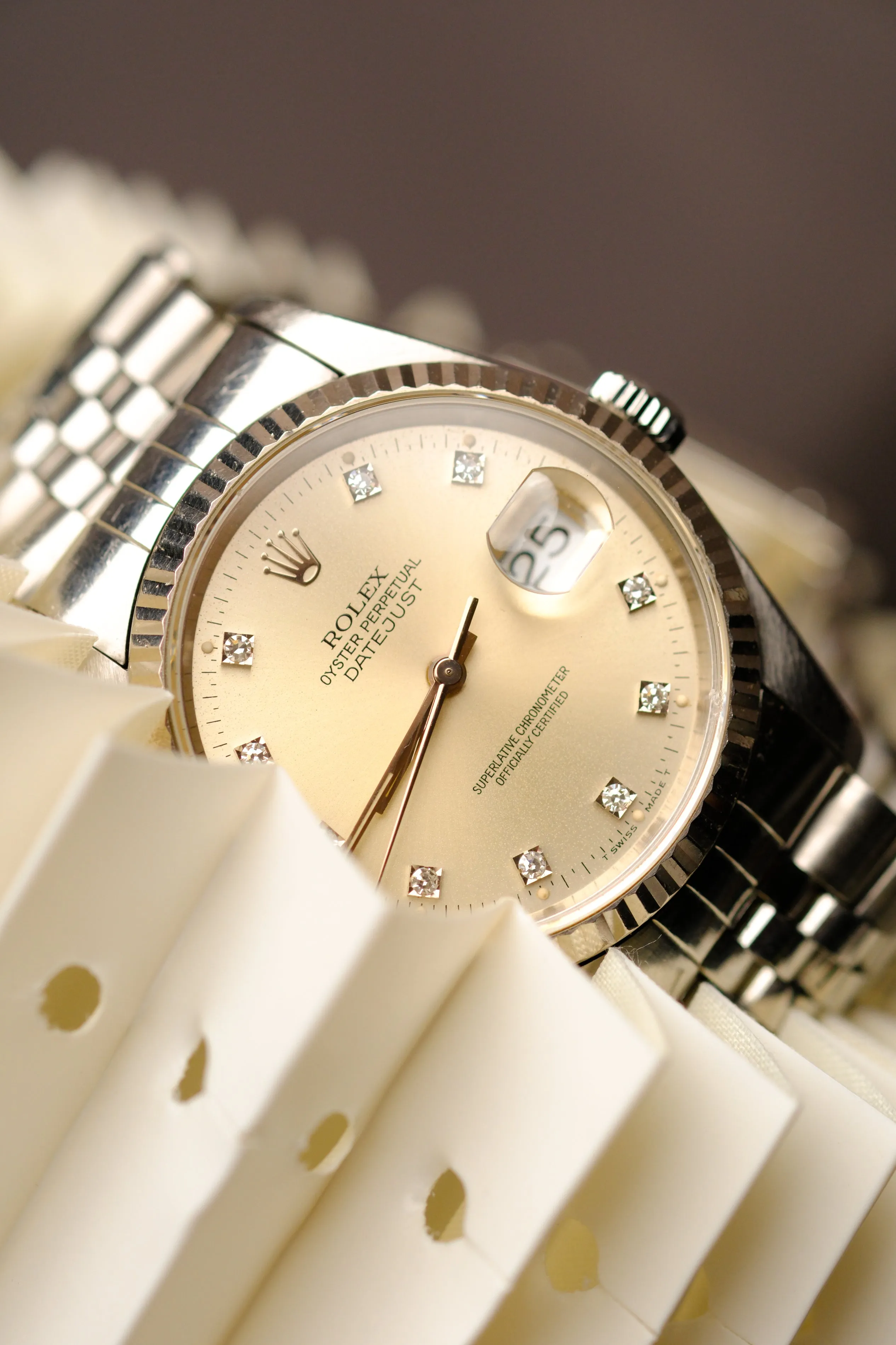 Rolex Datejust 16234 Diamond Dial - 1991