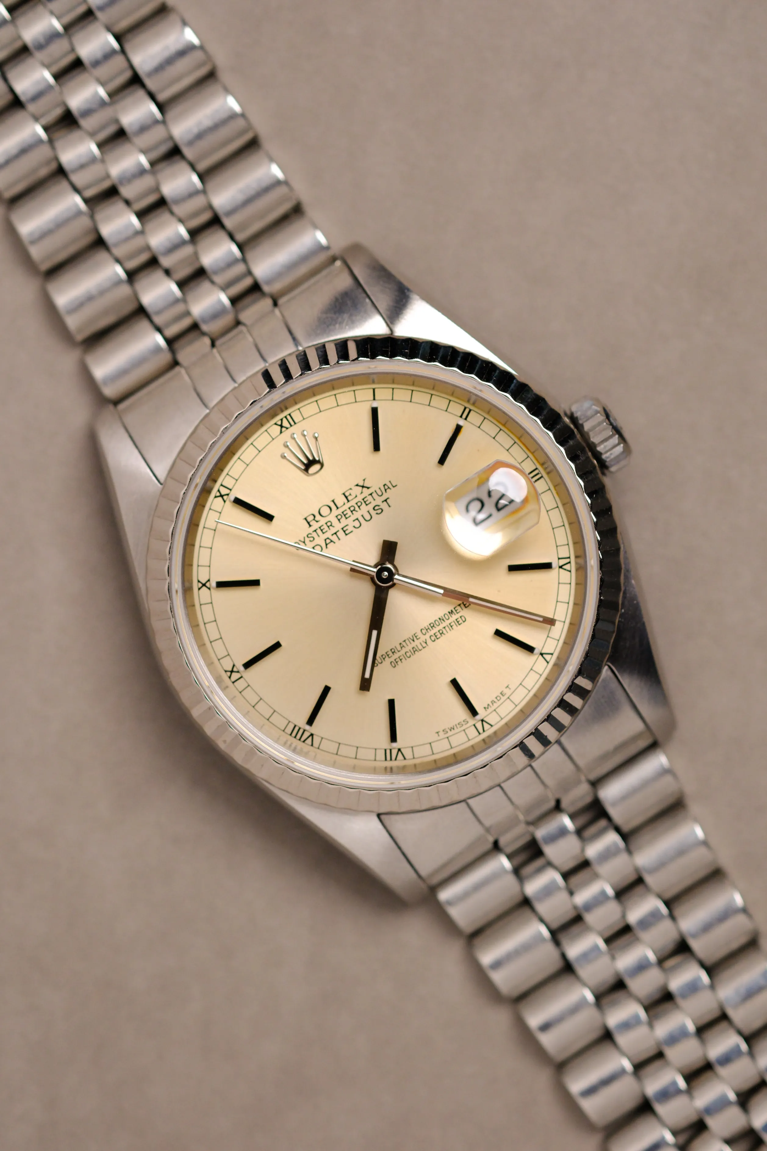 Rolex Datejust 16234 Tropical Warm Dial - 1991
