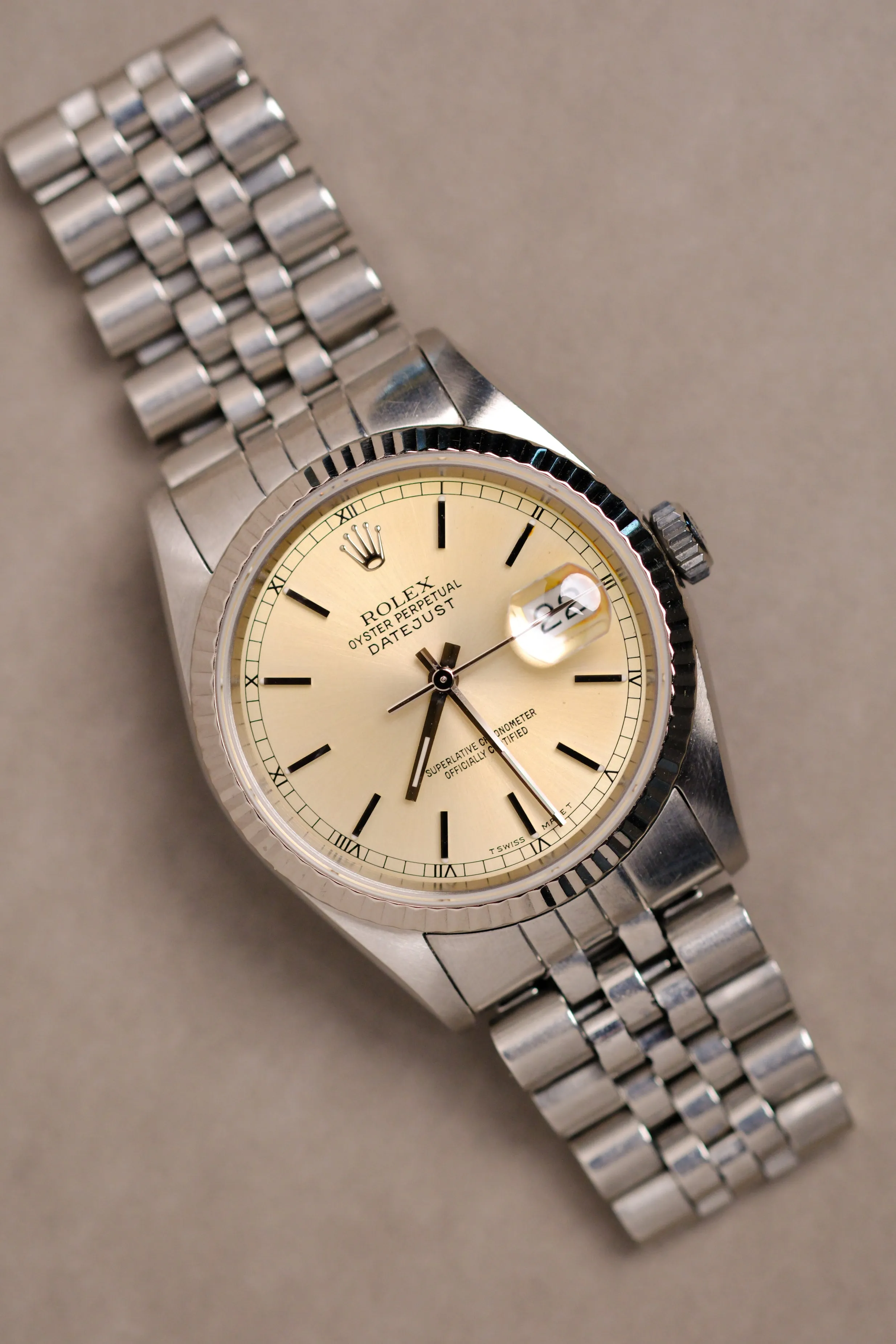 Rolex Datejust 16234 Tropical Warm Dial - 1991