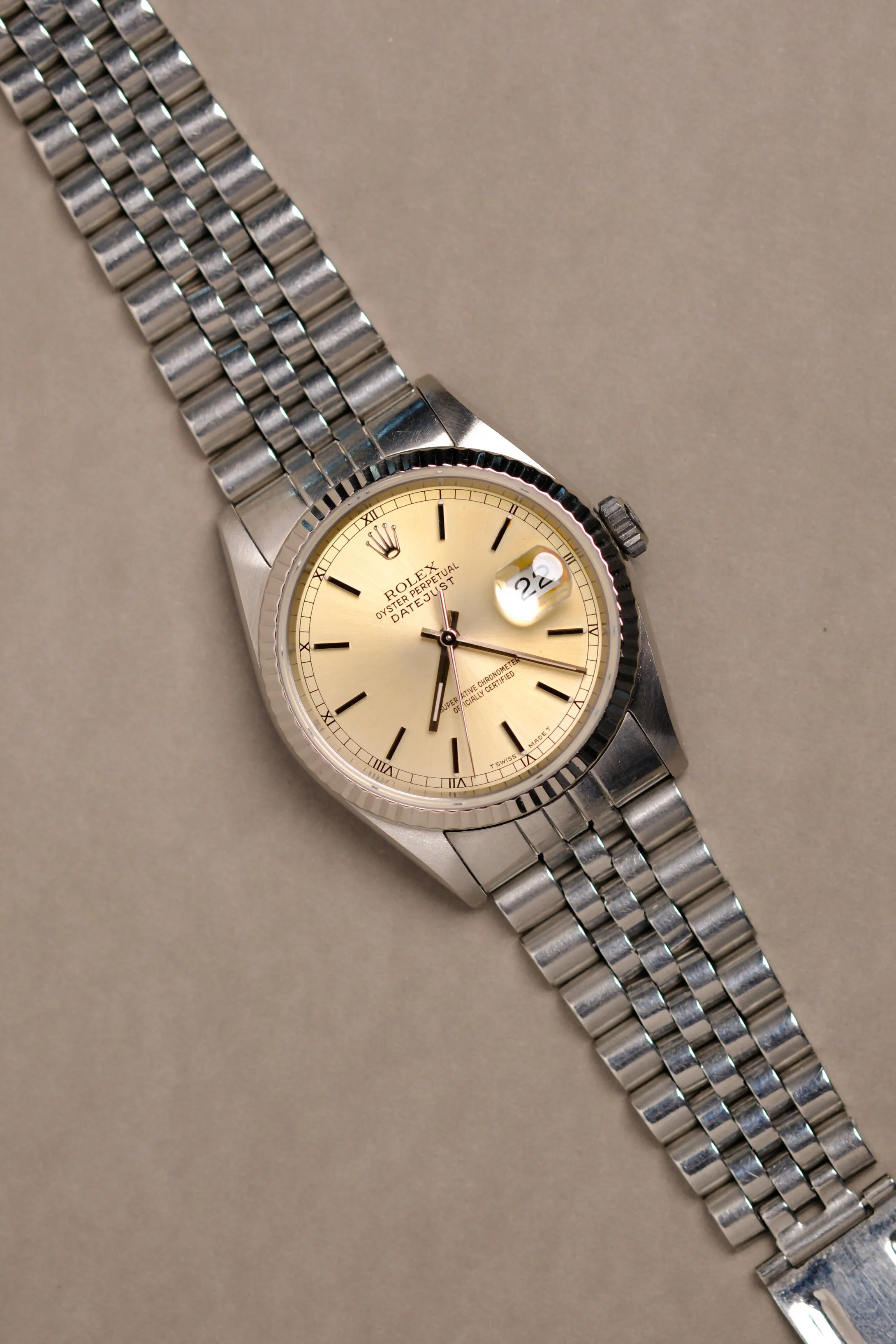 Rolex Datejust 16234 Tropical Warm Dial - 1991