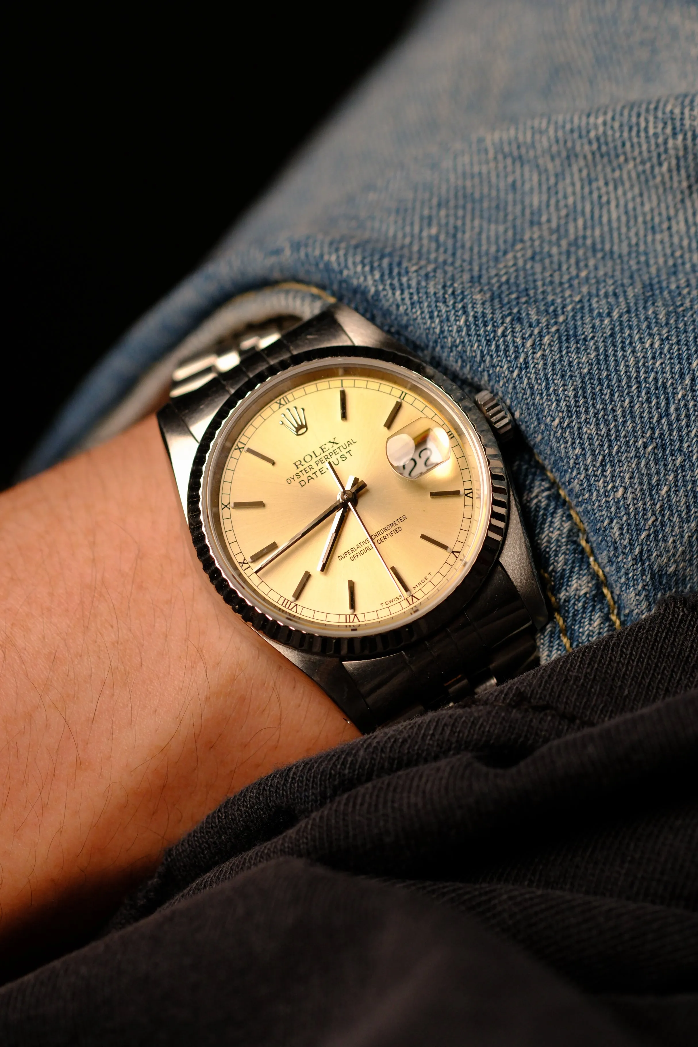 Rolex Datejust 16234 Tropical Warm Dial - 1991