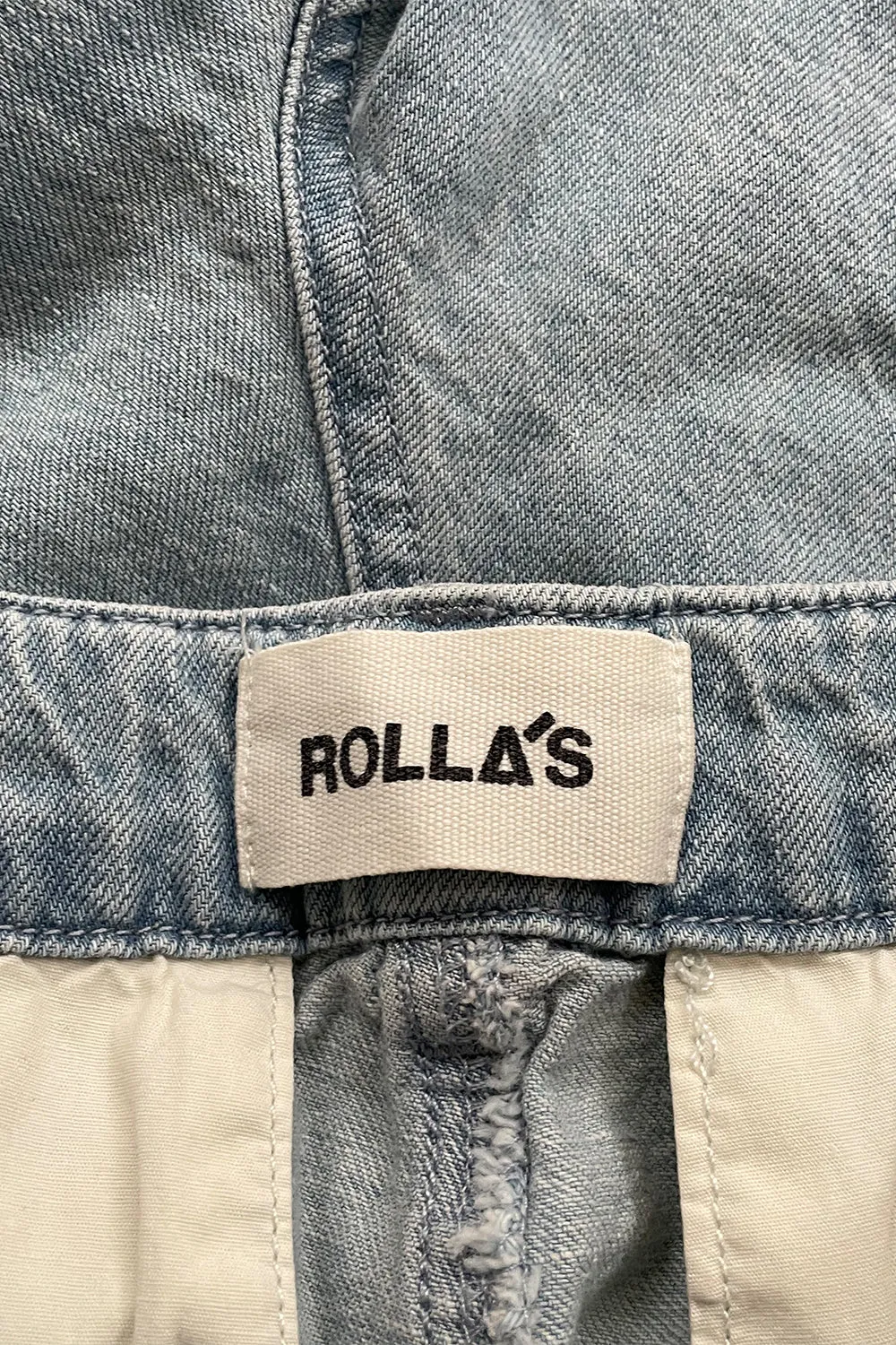 ROLLAS Light Blue Denim Shorts
