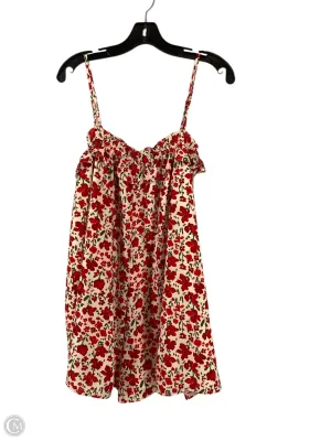 Romper By Clothes Mentor In Red, Size: M