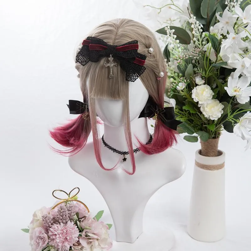 Rose Pink Warm Wig SD00278