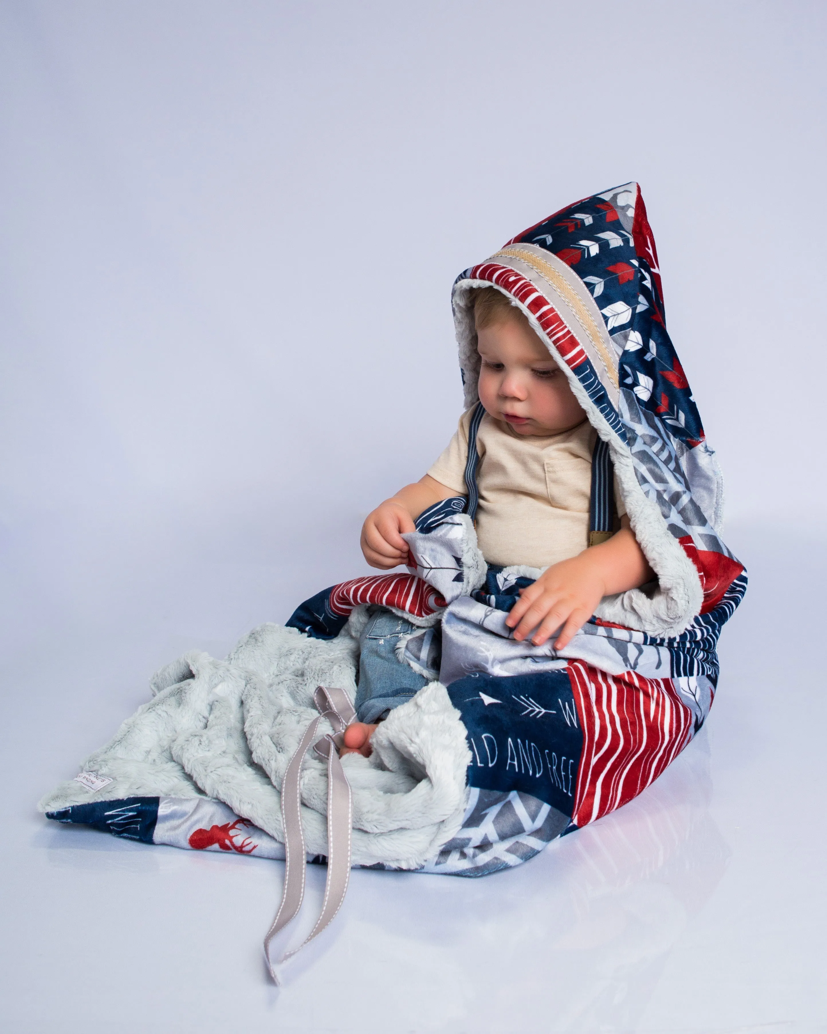 Ryder the first multi functional baby blanket