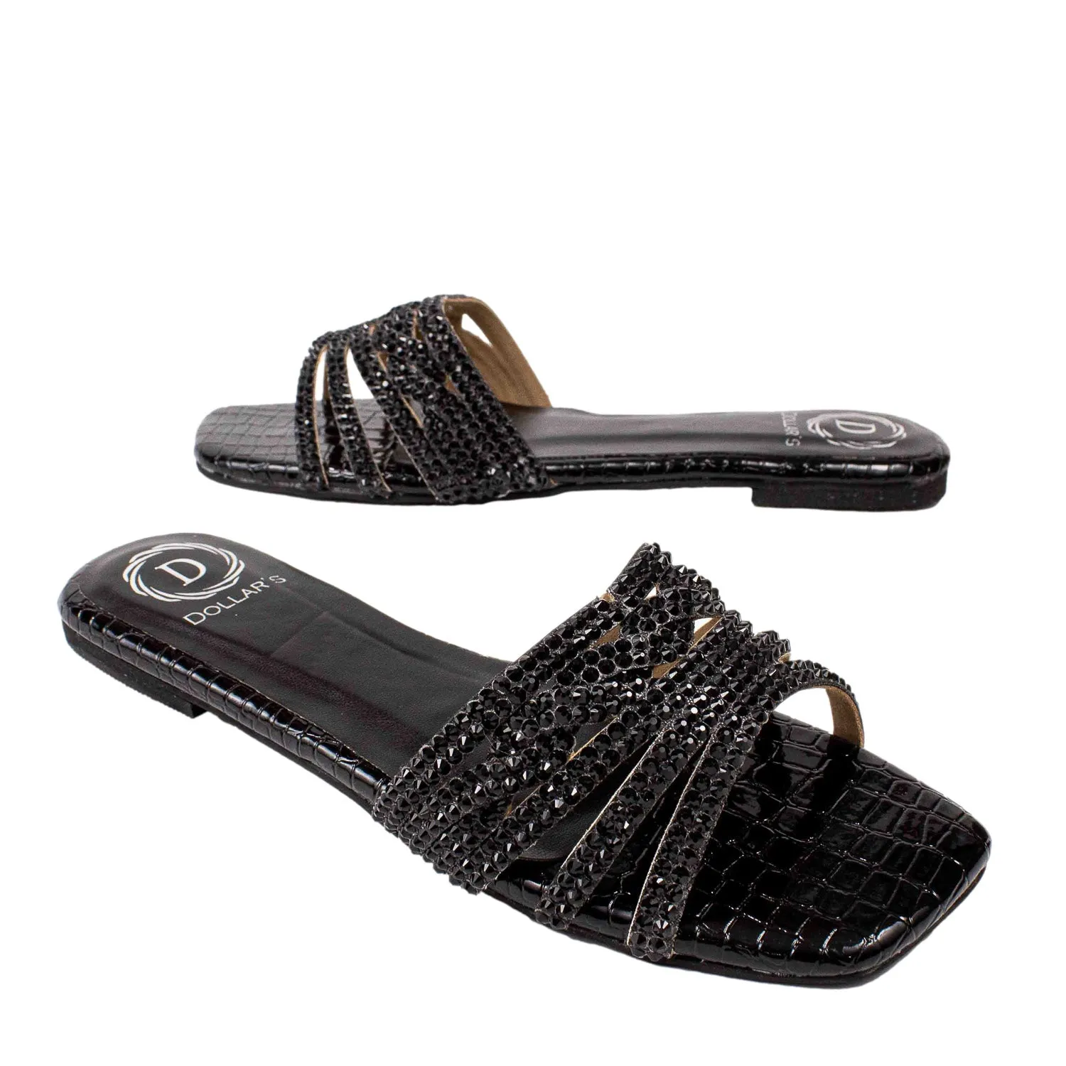 Salwa Flats S84F - Black