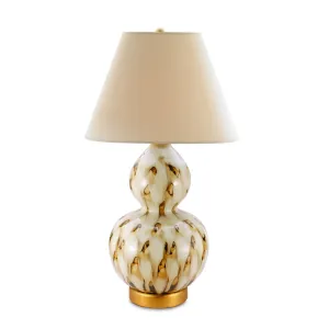 Small Pheasant Feather Lamp (Brown)