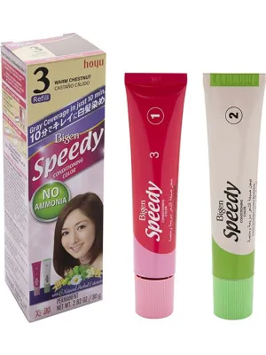 Solstice, Bigen, Speedy Refill, #3 Warm Chestnut: Units
