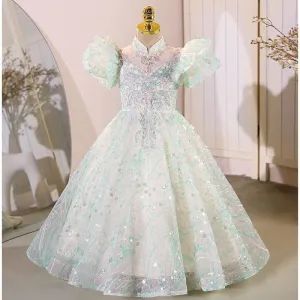 Stylish Evening Dress Birthday Party Flower Girl Girl Princess Dress