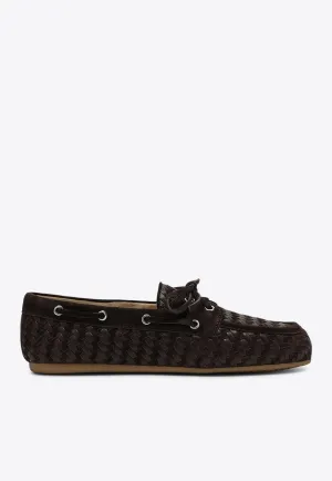 Suede and Leather Loafers