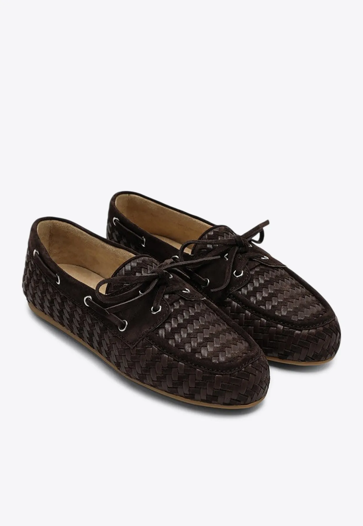 Suede and Leather Loafers