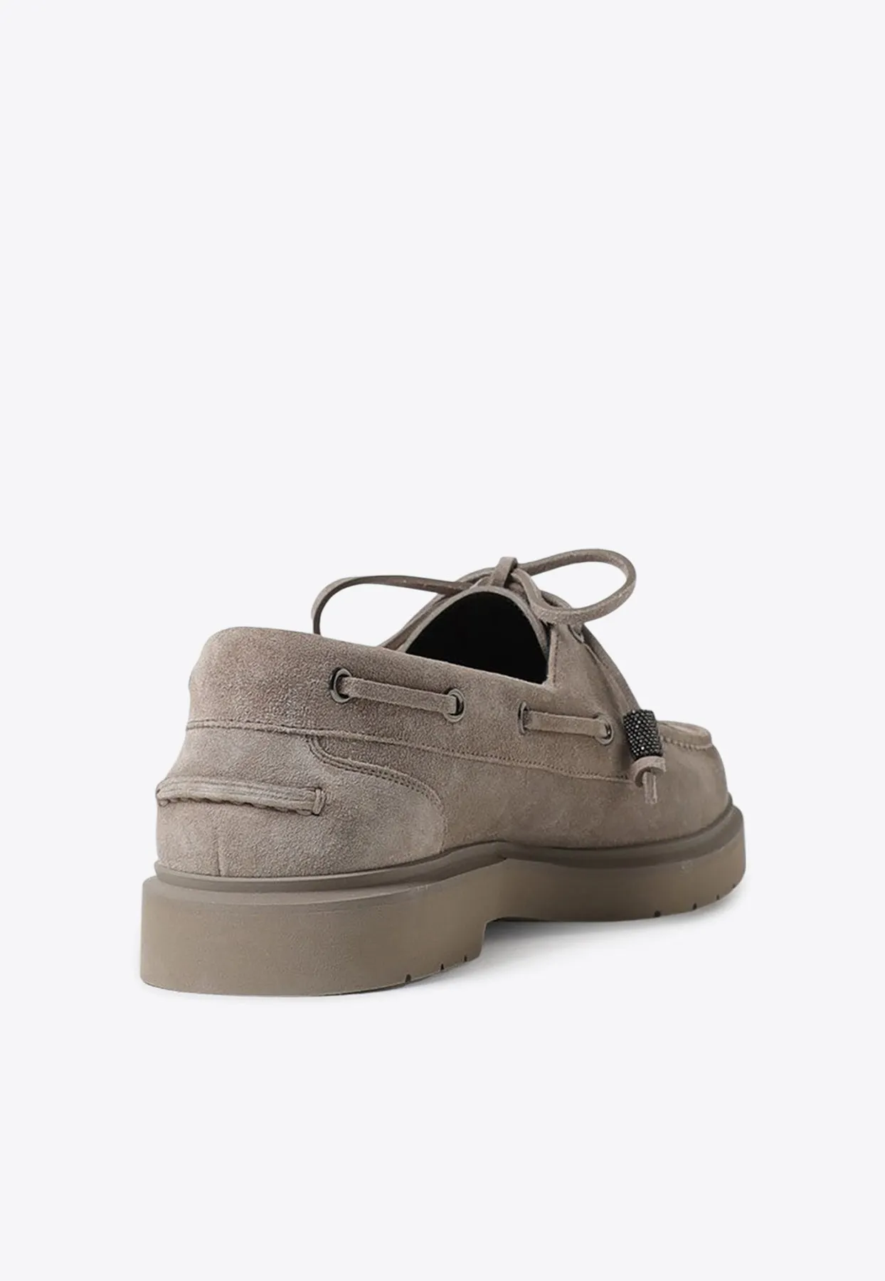 Suede Sail Penny Loafers
