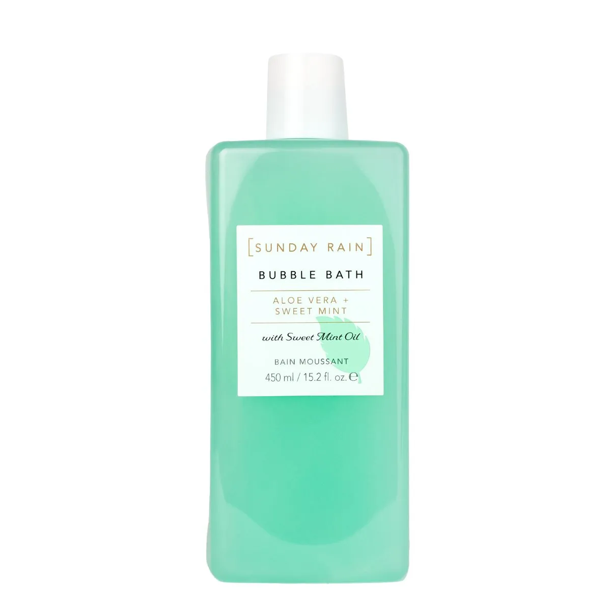 Sunday Rain Bubble Bath Aloe & Sweet Mint
