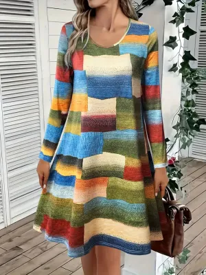 Tania | Plus Size Longsleeve Dress