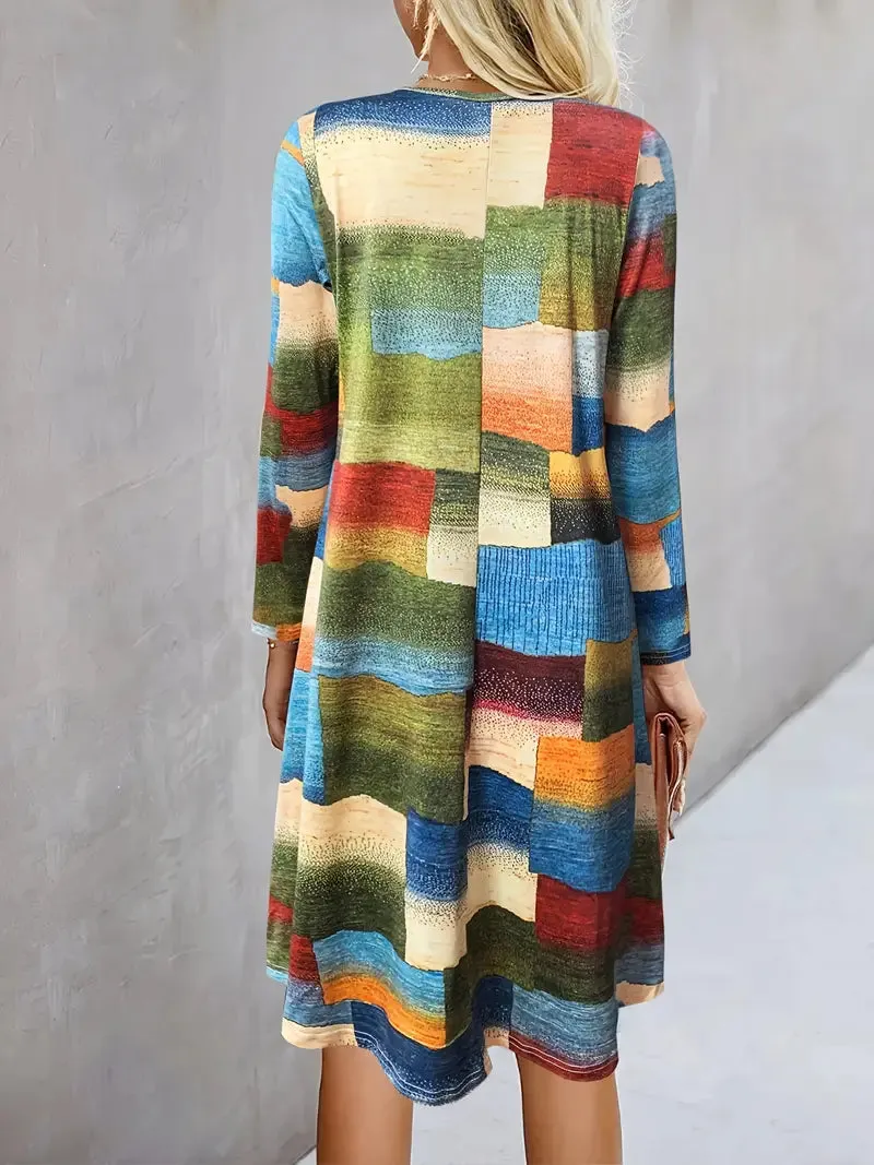 Tania | Plus Size Longsleeve Dress