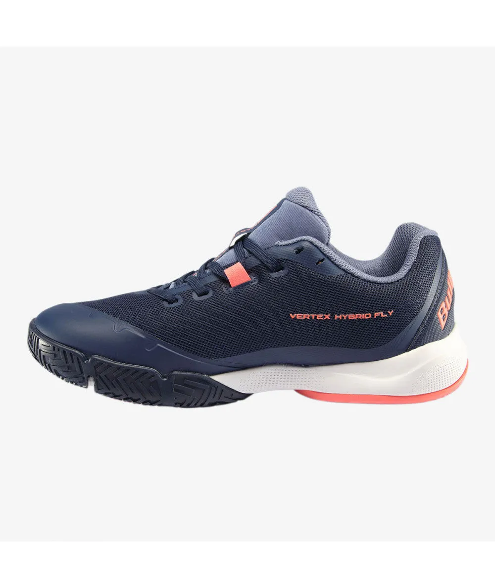 Tenis Bullpadel Vertex Hybrid Fly 21 Azul Marino 2022