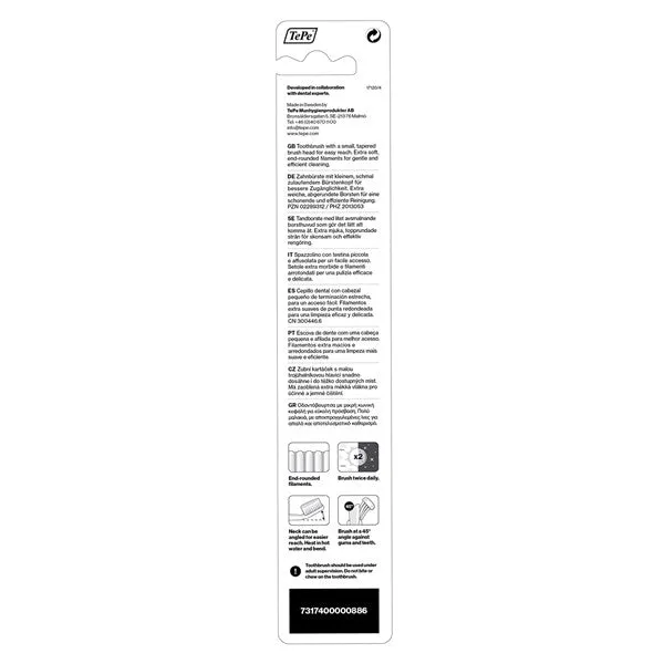 TePe Select Compact Soft Toothbrush 1x Cello Pack (One Toothbrush)