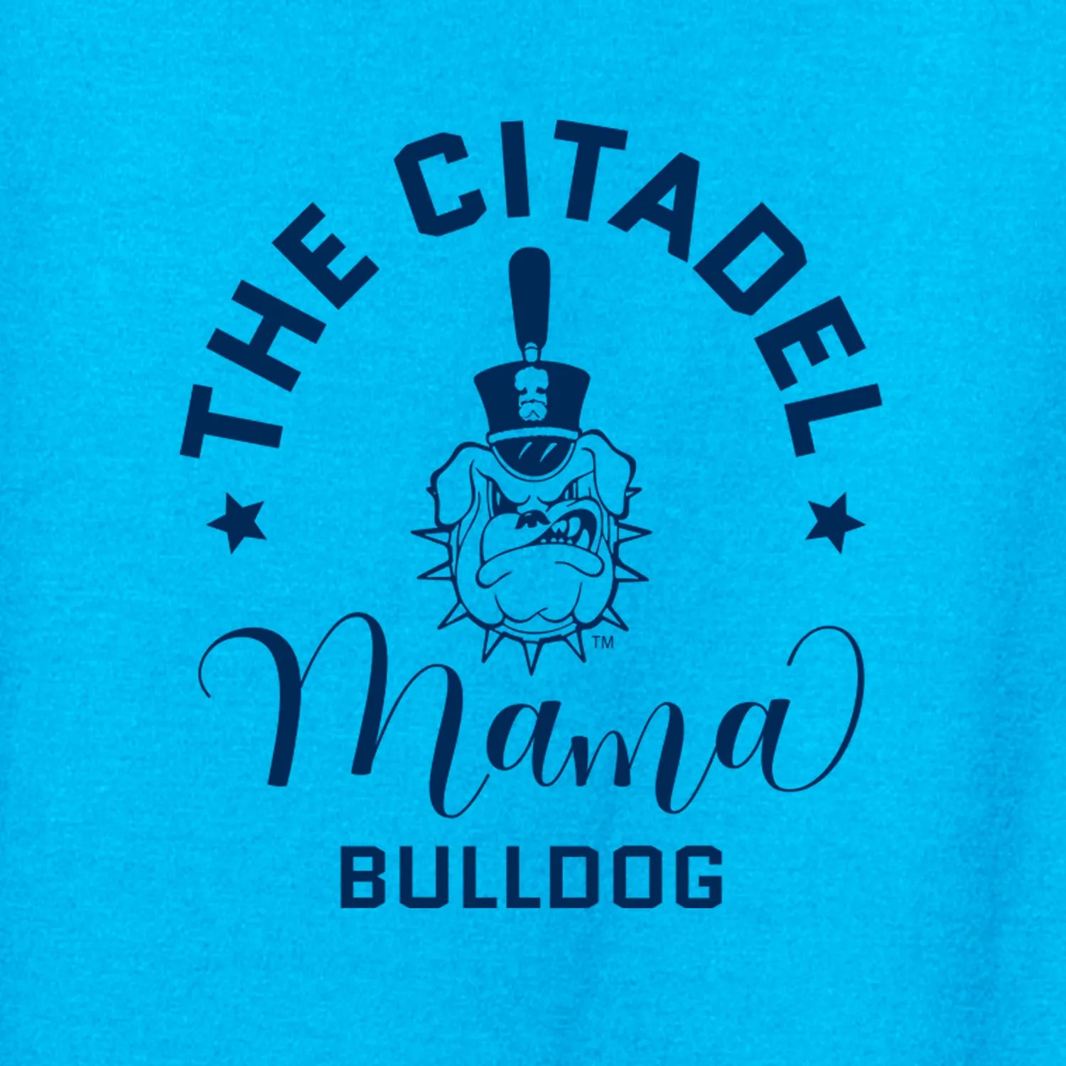 The Citadel, Mama Bulldog Spike Women’s Perfect Weight ® Tee Shirt