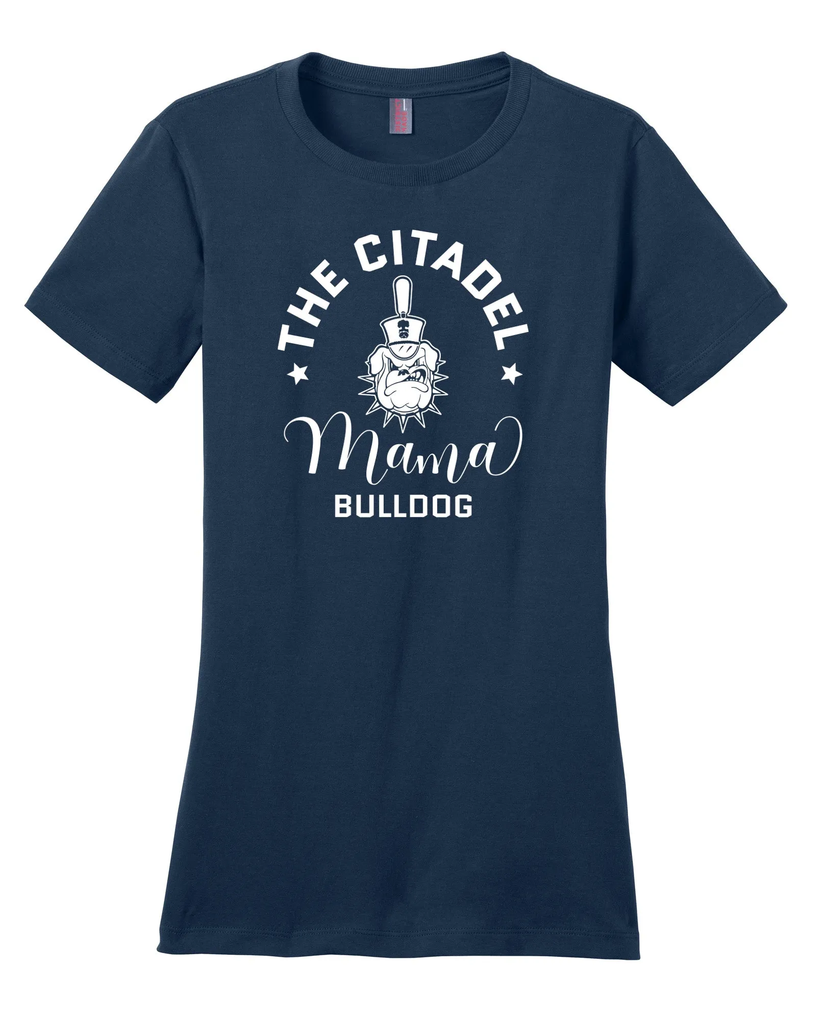 The Citadel, Mama Bulldog Spike Women’s Perfect Weight ® Tee Shirt