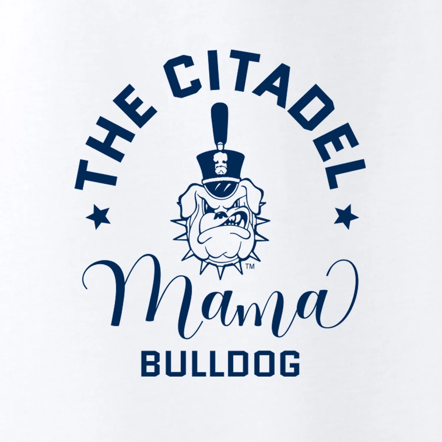 The Citadel, Mama Bulldog Spike Women’s Perfect Weight ® Tee Shirt