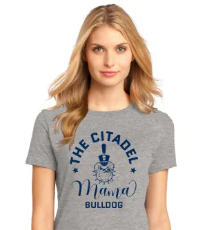 The Citadel, Mama Bulldog Spike Women’s Perfect Weight ® Tee Shirt
