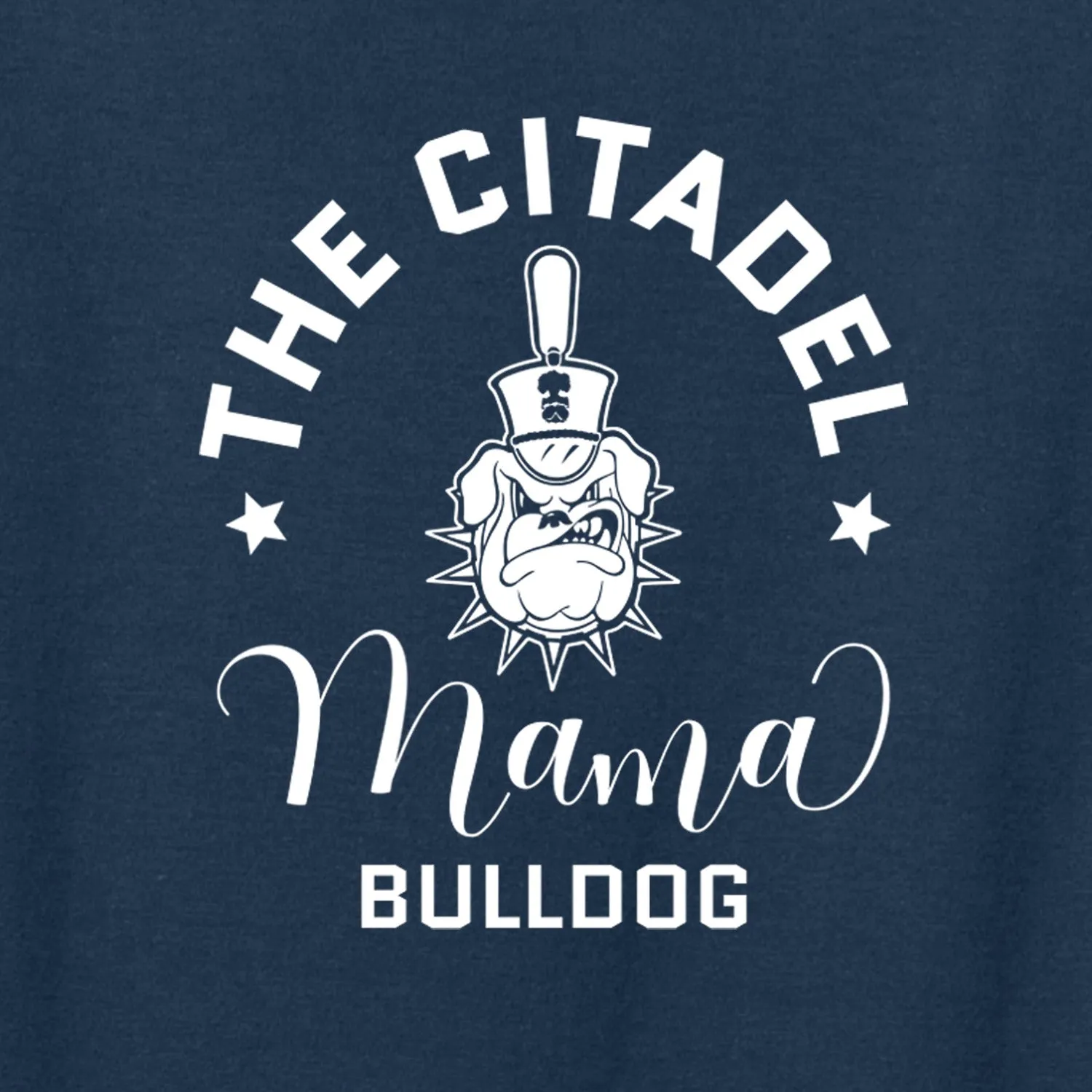 The Citadel, Mama Bulldog Spike Women’s Perfect Weight ® Tee Shirt
