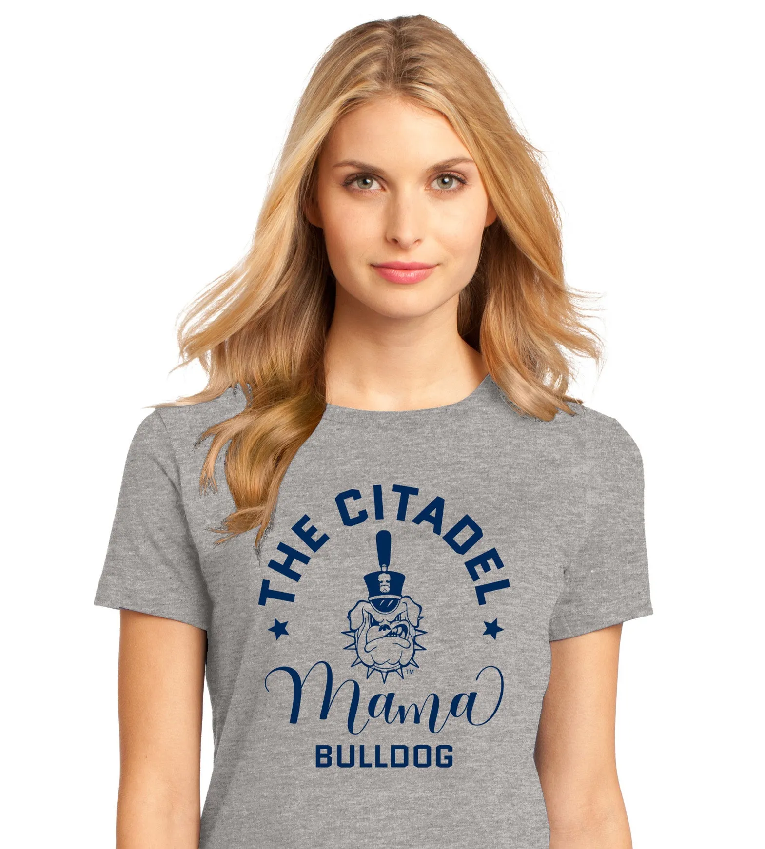 The Citadel, Mama Bulldog Spike Women’s Perfect Weight ® Tee Shirt