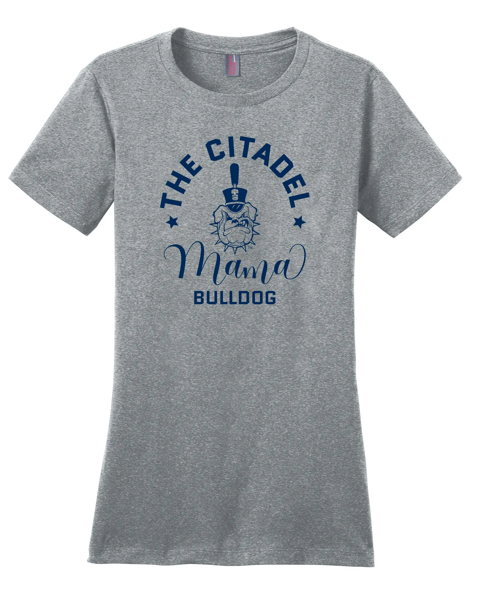 The Citadel, Mama Bulldog Spike Women’s Perfect Weight ® Tee Shirt