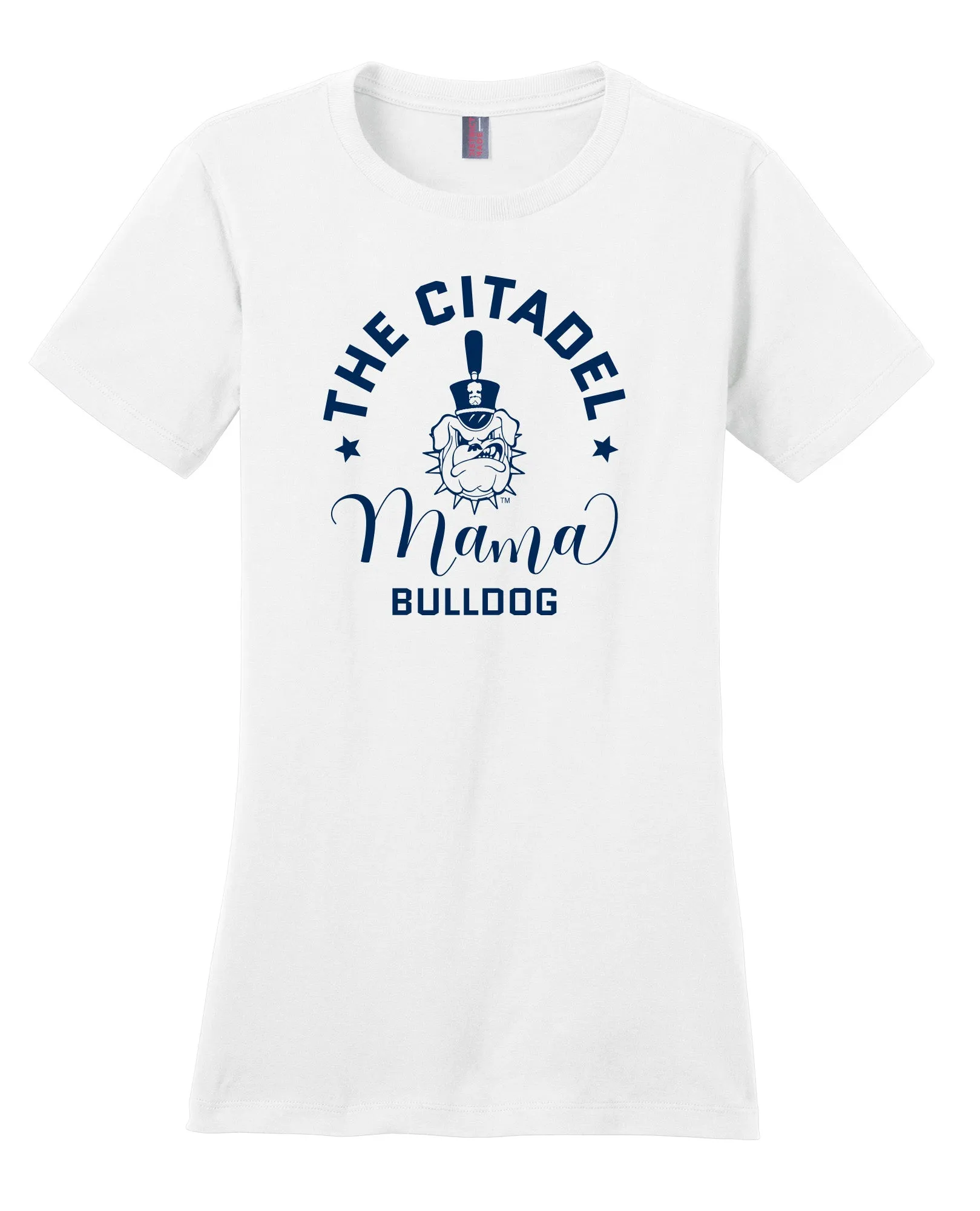 The Citadel, Mama Bulldog Spike Women’s Perfect Weight ® Tee Shirt
