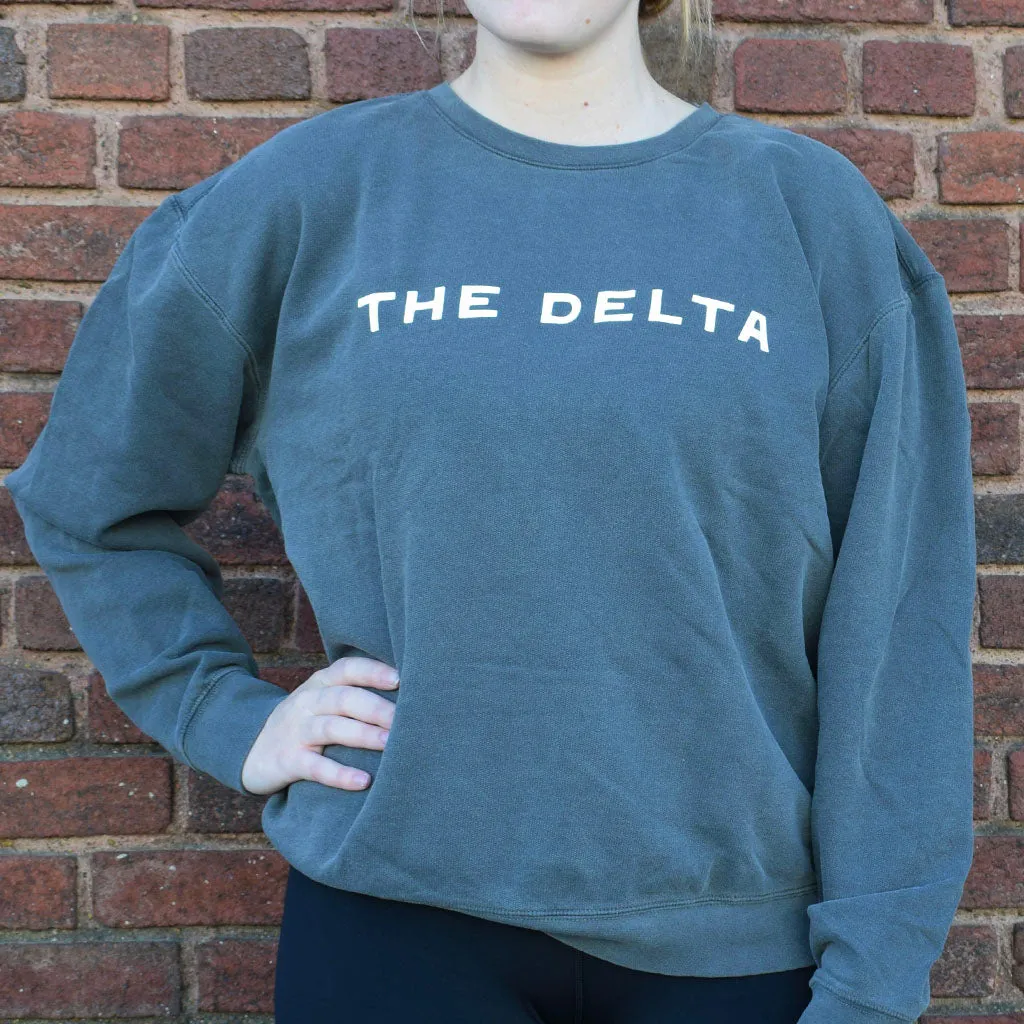 The Delta Sweatshirt - Charcoal