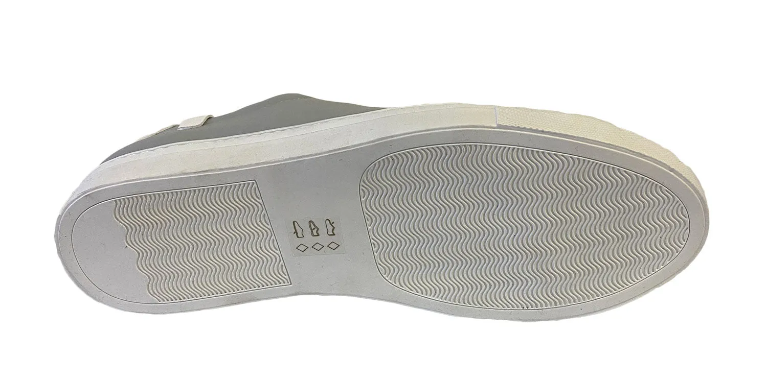 THE HOUSE OF FUTURE Men's Light Grey/White Original Low Top Sneakers EU 44 NIB