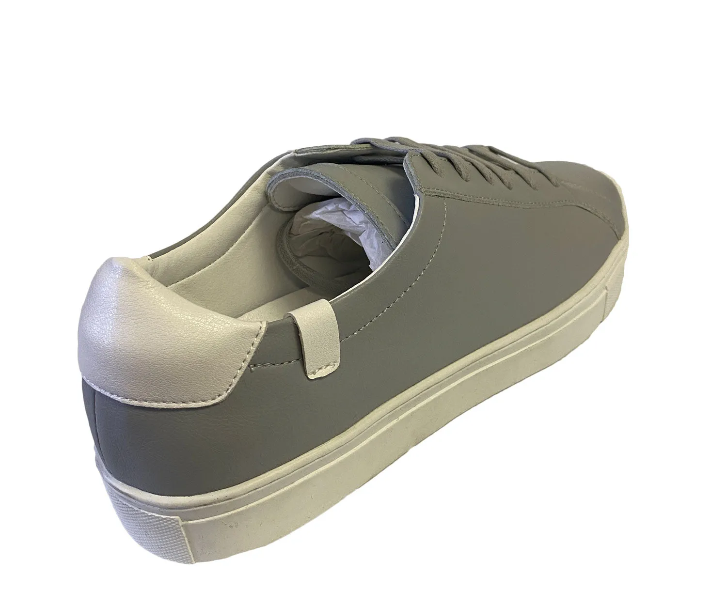 THE HOUSE OF FUTURE Men's Light Grey/White Original Low Top Sneakers EU 44 NIB