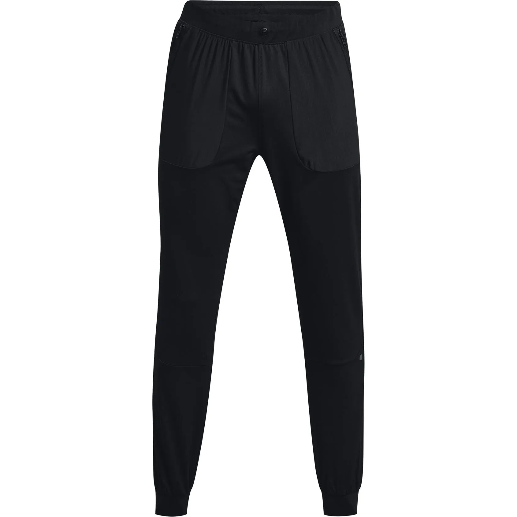 Under Armour Rush Warm Up Mens Running Track Pants - Black