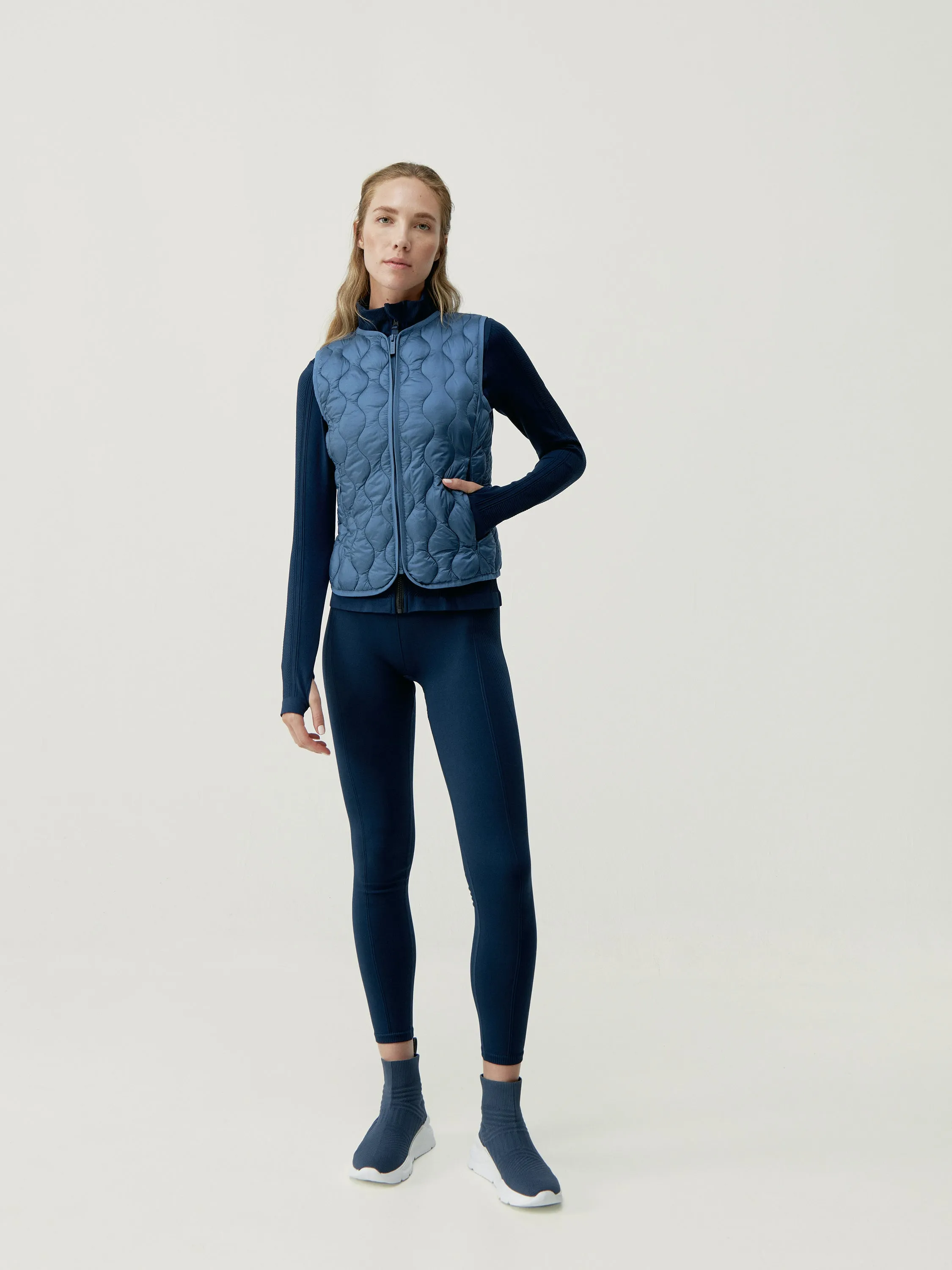 Vest Kenal Vintage Blue