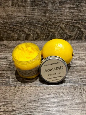 Whipped Sugar Scrub | Lemon   Lavender