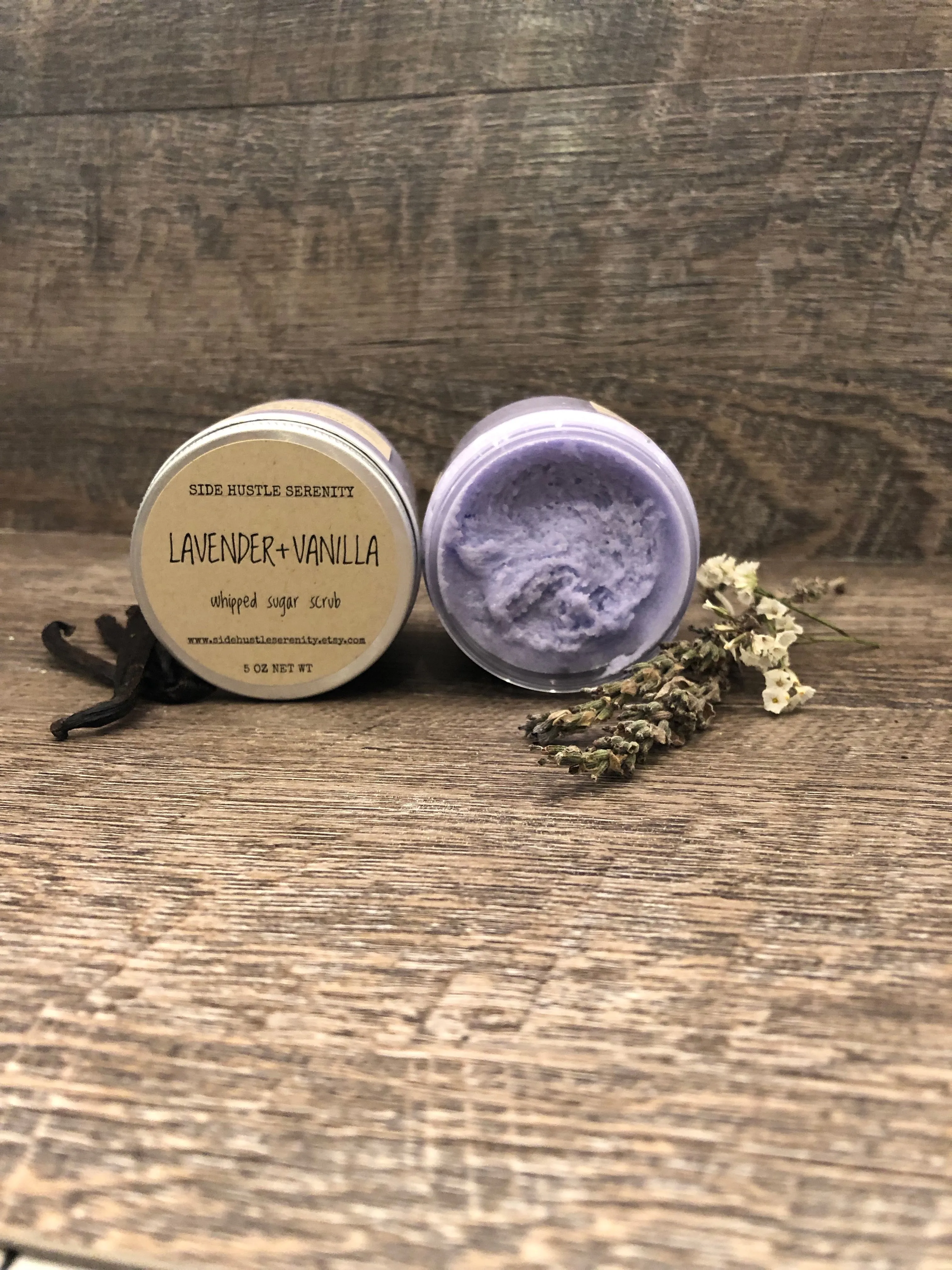 Whipped Sugar Scrub | Lemon   Lavender