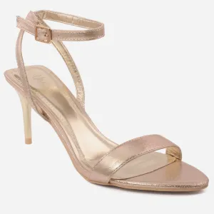 Women "ALLA" Ankle Strap Stiletto Heel Sandals